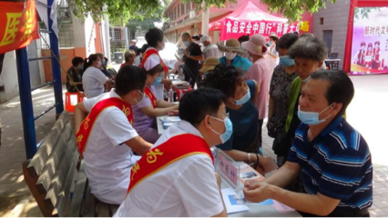 沈陽市安寧醫(yī)院參與北站街道新時代文明實(shí)踐志愿服務(wù)大集 聚焦社會經(jīng)濟(jì)咨詢服務(wù)